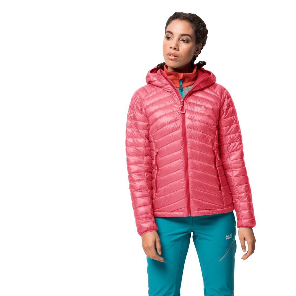 Jack Wolfskin MOUNTAIN Vestes Femme Corail Rose - TKUAWEG-06